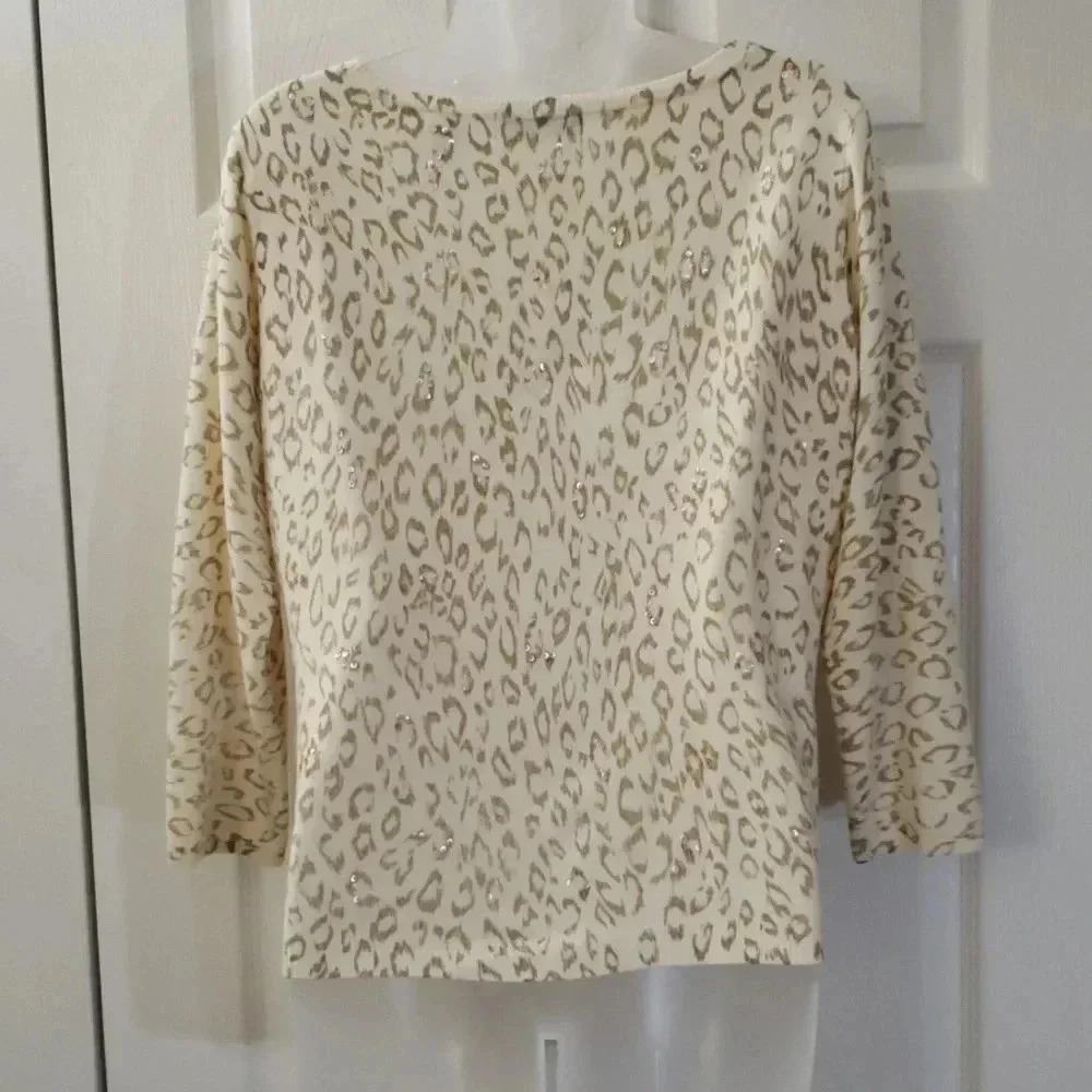 I.e. | Printed w/ sequin accents | Cardigan - Picture 2 of 8